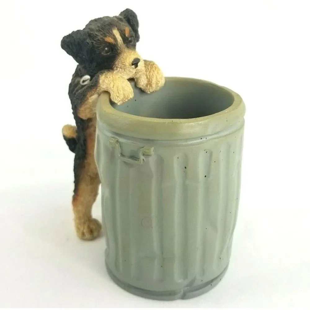 House Pets Ed Butch Dog Garbage Can Container